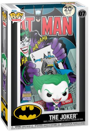 Figurine Funko Pop Batman [DC] #07 Le Joker - Comic Cover