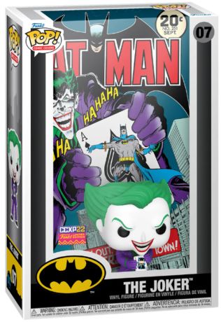 Figurine Funko Pop Batman [DC] #07 Le Joker - Comic Cover