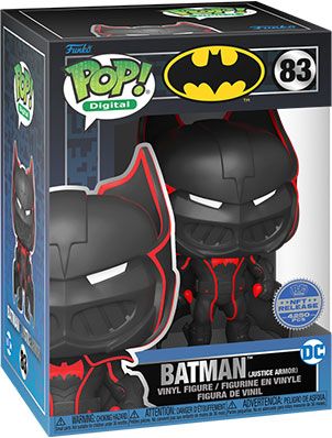 Figurine Funko Pop Batman [DC] #83 Batman (Armure de justice) - Digital Pop