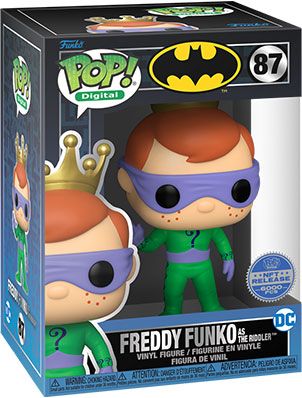 Figurine Funko Pop Batman [DC] #87 Freddy Funko en Le Sphinx - Digital Pop