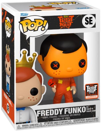 Figurine Funko Pop Freddy Funko Freddy Funko en Trick 'R Treat Sam