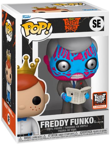 Figurine Funko Pop Freddy Funko Freddy Funko en Alien Invasion Los Angeles