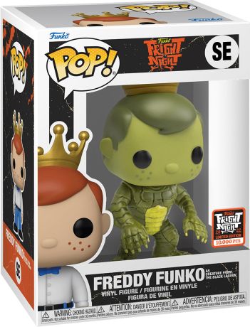 Figurine Funko Pop Freddy Funko Freddy Funko en L'Etrange Créature du Lac Noir