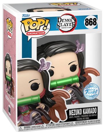 Figurine Funko Pop Demon Slayer #868 Nezuko Kamado - Métallique