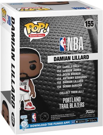 Figurine Funko Pop NBA #155 Damian Lillard