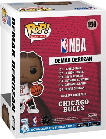 Figurine Funko Pop NBA #156 DeMar DeRozan