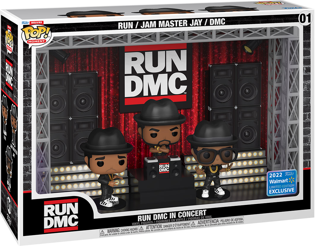 Figurine Pop Run-DMC #1 pas cher : RUN DMC en concert