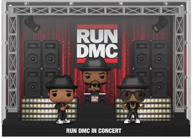 Figurine Funko Pop Run-DMC #01 RUN DMC en concert