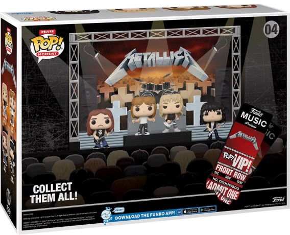 Figurine Funko Pop Metallica #04 Master of Puppets Tour 1986