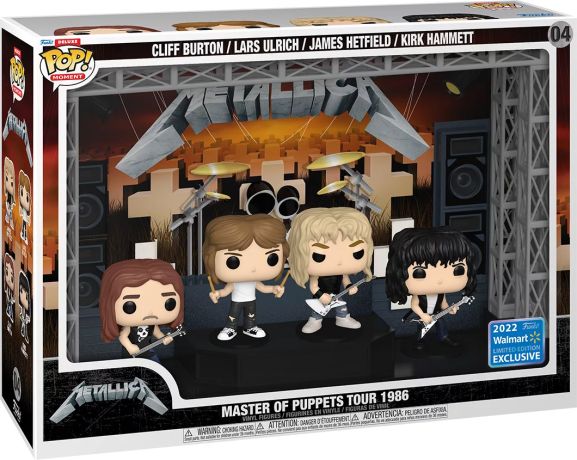 Figurine Funko Pop Metallica #04 Master of Puppets Tour 1986