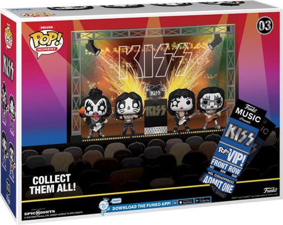 Figurine Funko Pop Kiss #03 Alive II Tour 1978