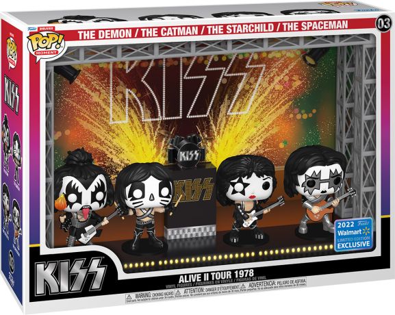 Figurine Funko Pop Kiss #03 Alive II Tour 1978