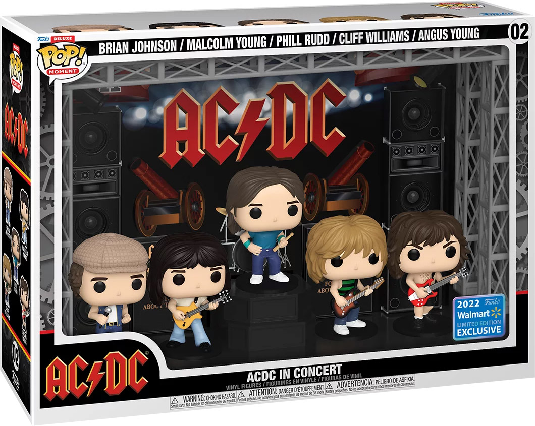 Figurine Pop AC/DC 2 pas cher ACDC en concert
