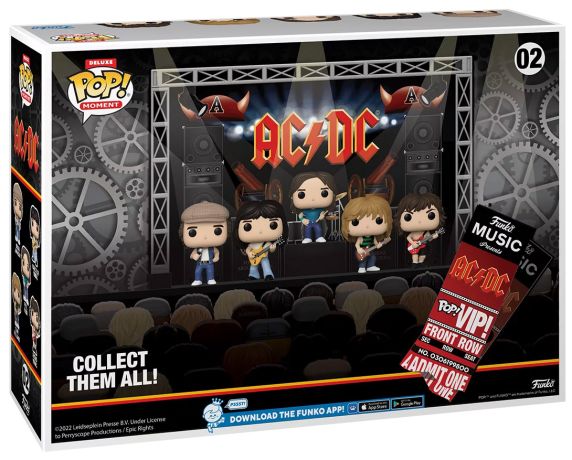 Figurine Funko Pop AC/DC #02 ACDC en concert