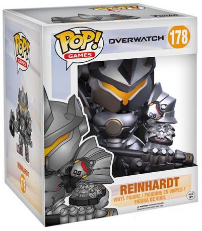 Figurine Funko Pop Overwatch #178 Reinhardt - 15 cm 