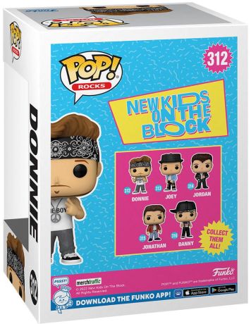 Figurine Funko Pop New Kids on the Block (NKOTB) #312 Donnie Wahlberg