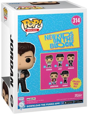 Figurine Funko Pop New Kids on the Block (NKOTB) #314 Jordan Knight