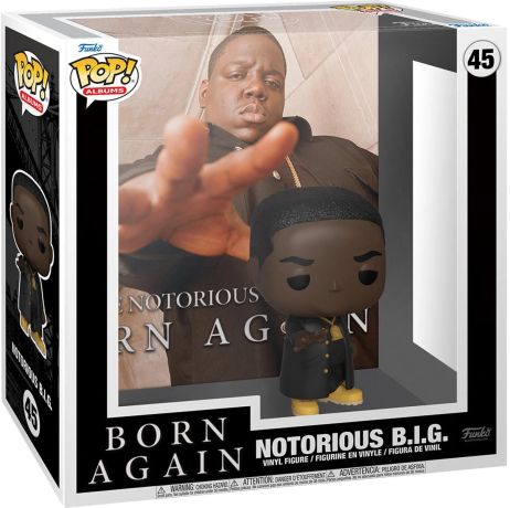 Figurine Funko Pop Notorious B.I.G #45 The new Born Again - Album