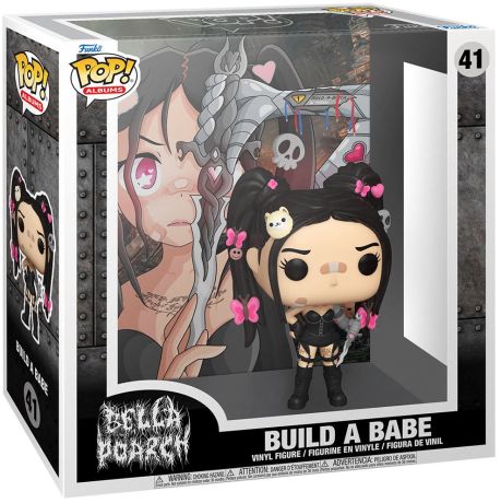 Figurine Funko Pop Bella Poarch #41 Bella Poarch Build a babe - Album