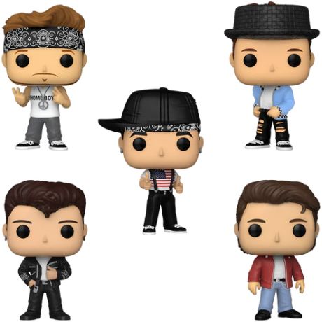 Figurine Funko Pop New Kids on the Block (NKOTB) Dannie / Joey / Jordan / Jonathan / Danny - Pack