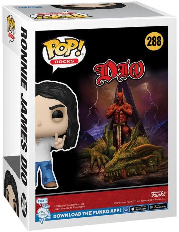 Figurine Funko Pop Ronnie James Dio #288 Ronnie James Dio