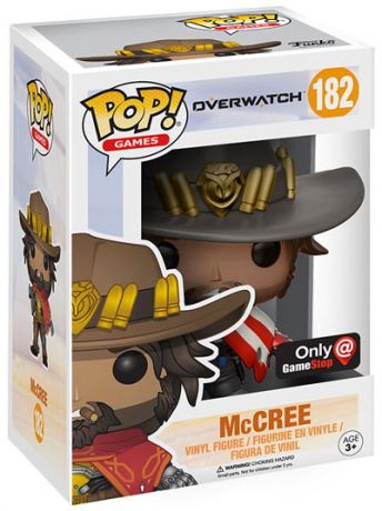 Figurine Funko Pop Overwatch #182 McCree - Jeux d'été