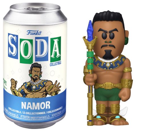 Figurine Funko Soda Black Panther : Wakanda Forever [Marvel] Namor (Canette Bleue)