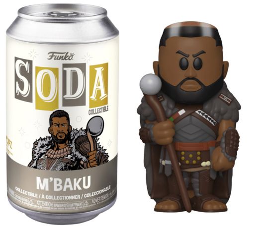 Figurine Funko Soda Black Panther : Wakanda Forever [Marvel] M'Baku (Canette Grise)