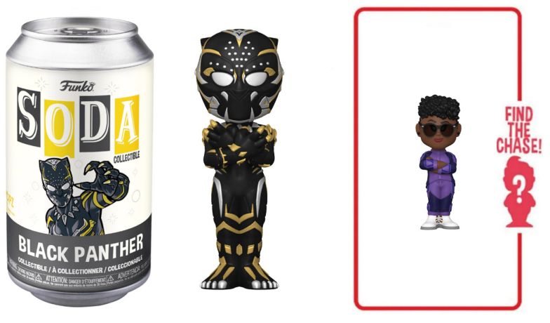 Figurine Funko Soda Black Panther : Wakanda Forever [Marvel] Black Panther (Canette Noire)
