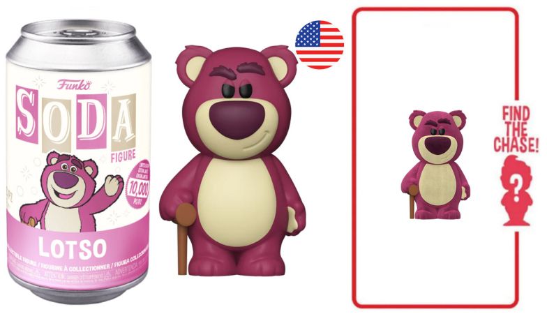 Figurine Funko Soda Toy Story [Disney] Lotso (Canette Rose)