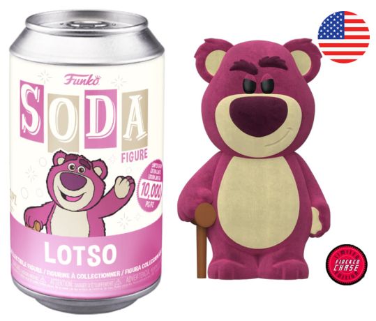 Figurine Funko Soda Toy Story [Disney] Lotso (Canette Rose) [Chase]