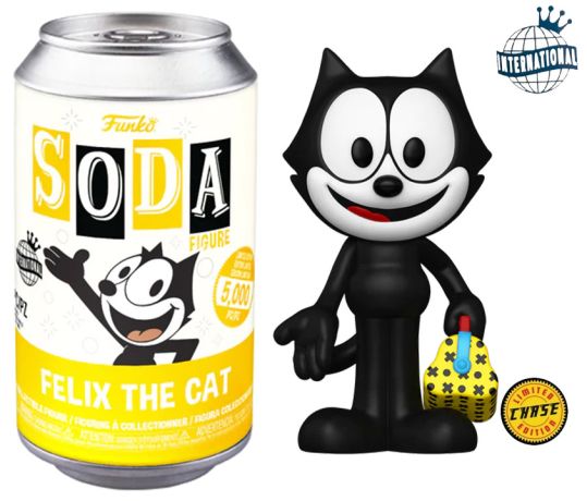 Figurine Funko Soda Felix le Chat Felix le chat (Canette Jaune) [Chase]