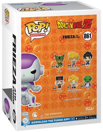 Figurine Funko Pop Dragon Ball Z #861 Freezer forme finale (Métallique) - T-Shirt