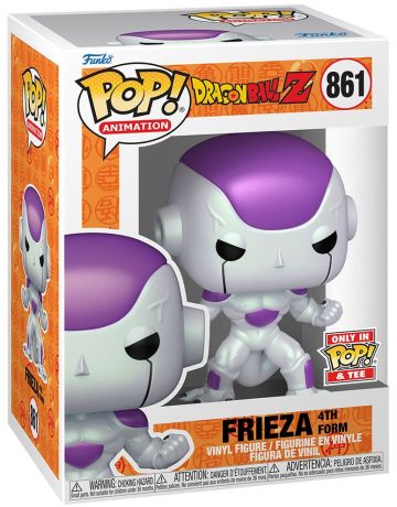 Figurine Funko Pop Dragon Ball Z #861 Freezer forme finale (Métallique) - T-Shirt