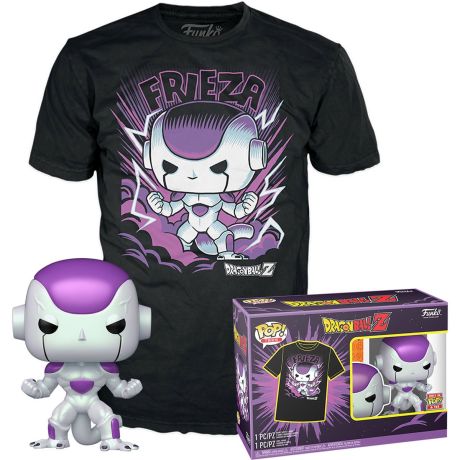 Figurine Funko Pop Dragon Ball Z #861 Freezer forme finale (Métallique) - T-Shirt