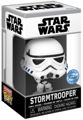 Figurine Funko Pop Star Wars 4 : Un nouvel espoir Stormtrooper - Pocket