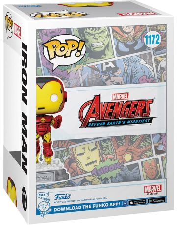 Figurine Funko Pop Avengers : L'Équipe des super-héros [Marvel] #1172 Iron Man