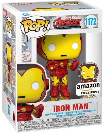 Figurine Pop Avengers : L'Équipe des super-héros [Marvel] #1172 pas cher : Iron  Man