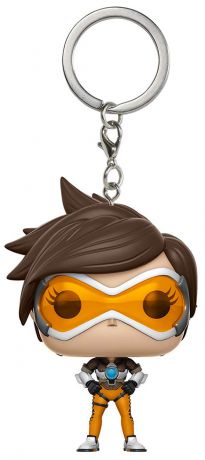 Figurine Funko Pop Overwatch Tracer - Porte-clés