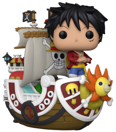 Figurine Funko Pop One Piece #114 Luffy avec Thousand Sunny