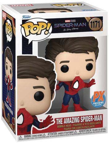 Figurine Funko Pop Spider-Man: No Way Home #1171 The Amazing Spider-Man (sans son masque)