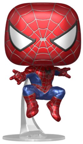 Figurine Funko Pop Spider-Man: No Way Home #1158 Spider-Man (Tobey Maguire) - Métallique