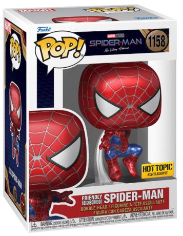 Figurine Funko Pop Spider-Man: No Way Home #1158 Spider-Man (Tobey Maguire) - Métallique