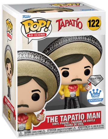 Figurine Funko Pop Icônes de Pub #122 The Tapatio Man - Diamant
