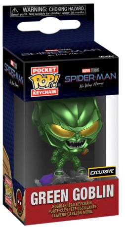 Figurine Funko Pop Spider-Man: No Way Home Bouffon Vert - Porte-clés