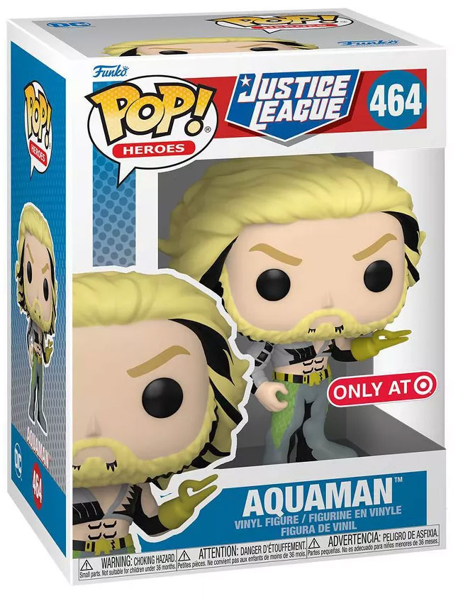 Figurine Pop Justice League [DC] #464 pas cher : Aquaman
