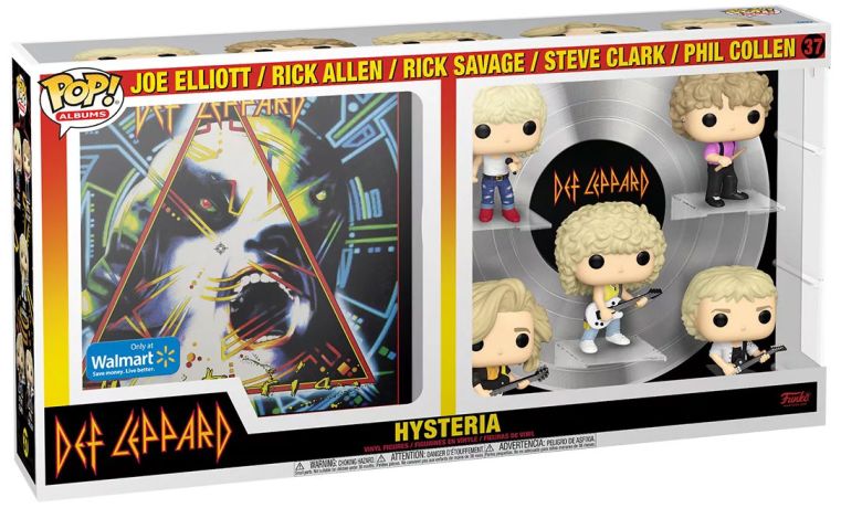 Figurine Funko Pop Def Leppard #37 Hysteria - Album Deluxe