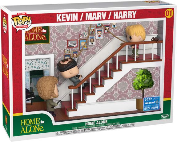 Figurine Funko Pop Maman, j'ai raté l'avion ! #01 Kevin / Marv / Harry - Deluxe Moment