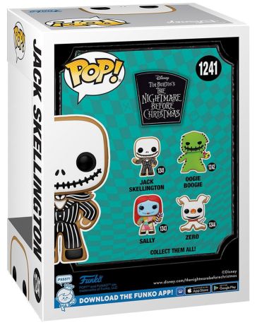 Figurine Funko Pop L'étrange Noël de M. Jack [Disney] #1241 Jack Skellington pain d'épices