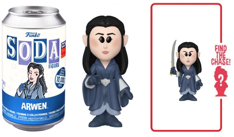 Figurine Funko Soda Le Seigneur des Anneaux Arwen (Canette Bleue)